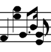 Music notes that are, well, small!